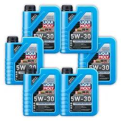 6x 1L LIQUI MOLY 1136 Motoröl Longtime High Tech 5W-30 Motorenöl Öl Synthetisch