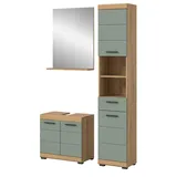 inn.furn Shawn 3-tlg. Salbeigrün Eiche