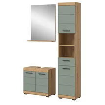 inn.furn Shawn 3-tlg. Salbeigrün Eiche