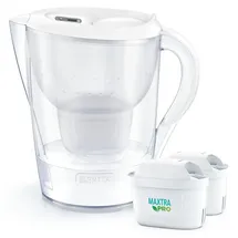 Brita Marella XL weiß 3,5 l + 2 Maxtra Pro Kartuschen