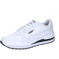 Puma ST Runner v4 L Sneaker White Black White, 46 EU