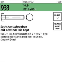Hörger & Geßler DIN 933/ISO 4017 Sechskantschraube 10.9 M