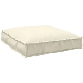vidaXL Palettenkissen 70 x 70 x 12 cm Creme 1 St.