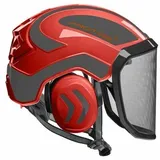 Pfanner Protos Integral Arborist Forsthelm G16 F39 alle 24 Farben Schutzhelm KWF - rot/grau