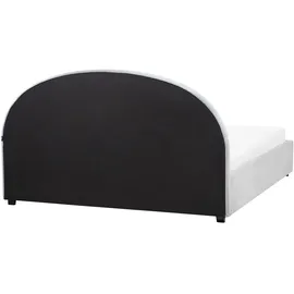 Beliani Polsterbett, Hellblau, Textil, 180x200 cm Schlafzimmer, Betten, Polsterbetten