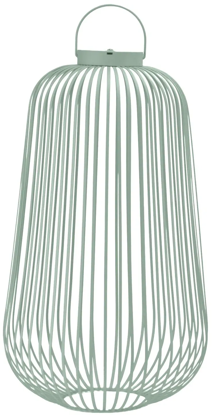 La Casa »Lunaro« LED Metalllaterne olive