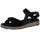 Paul Green Sandalette Damen Schwarz 38,5