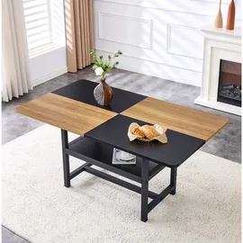 Okwish 90 x 76 x 160 cm braun/schwarz