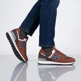 New Balance 574 Herren Burgundy/Navy 44