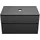 Burgbad Lin20 Waschtischunterschrank 100 x 48,7 x 66,1 cm Dunkelgrau Matt