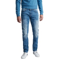 PME Legend Herren Jeans NIGHTFLIGHT Regular Fit Mid Blau Ptr120-Fbs Normaler Bund Reißverschluss W 32 L 38