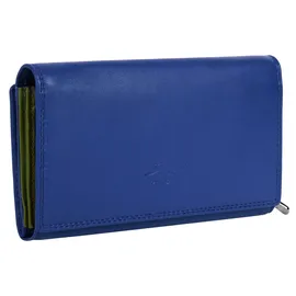 Samantha look Geldbörse Damen Portemonnaie blau