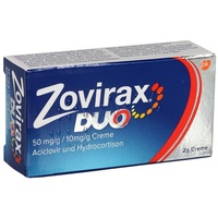 Haleon Germany GmbH Zovirax Duo 50 mg/g / 10 mg/g