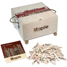 MAPLE 500 Holzbausteine mit Aufbewahrungsbox