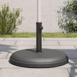 vidaXL Schirmständer Beton 25 kg Grau
