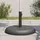 vidaXL Schirmständer Beton 25 kg Grau