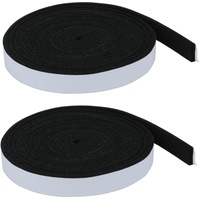 Carkio Smoker Gasket Seals, High Temp Grill Gasket Self Stick Felt, 2Pack 7/8" x 1/8" 15 Feet Grill Gasket Seal Tape, Smoker Gasket, Grill Fireplace Seal für Smoker BBQ Lid