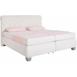 HAPO Boxspringbett 214 x 230 cm Weiß