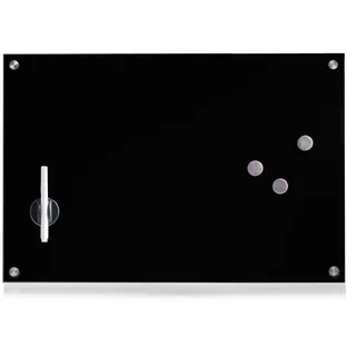 Zeller Glas-Magnettafel 60,0 x 40,0 cm schwarz