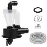 Konterholz Zyklon Abscheider Set | Doppelter Filterung & 2m Schlauch | Absauganlage für Werkstatt & Holzbearbeitung | Zyklonfilter Shop-Vac Staubsauger & DIY Absaugsysteme