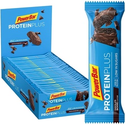Powerbar Protein Plus Riegel mit nur 107 Kcal - Low Sugar Eiweissriegel, Fitnessriegel 30 St