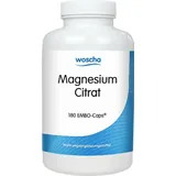 Woscha Magnesium Citrat- 180 Kapseln