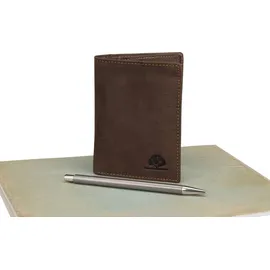GREENBURRY Vintage Ausweismappe RFID braun