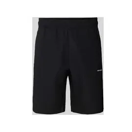 Pegador Regular Fit Shorts in Ripp-Optik, Black, M