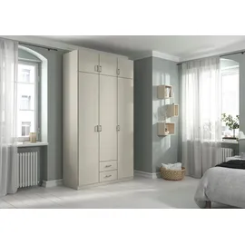 Rauch Wäscheschrank GAMMA 136 x 248 x 57 cm Beige