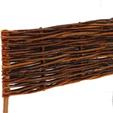 urfence Beeteinfassung 100 x 30 cm 5 Stück Braun
