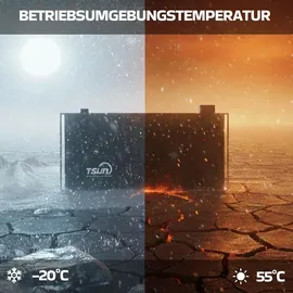 sunniva Balkonkraftwerk Full Black Bifazial 2760 W inkl. 6,03 kWh Speicher + 6 x 500 W Glas-Glas Bifacial Module