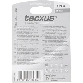 Tecxus LR27 A 12,0 V 4 St.