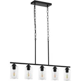 Vevor 5-flg. 60 W 60 cm schwarz