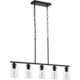 Vevor 5-flg. 60 W 60 cm schwarz