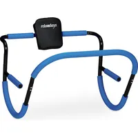 Relaxdays Bauchtrainer Blau/Schwarz