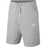 Nike Sportswear Club Herrenshorts Dark Grey Heather/White M
