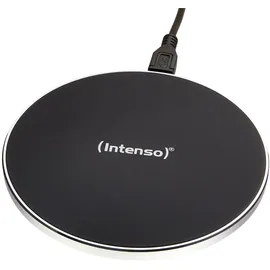 Intenso Wireless Charger BA1 Ladegerät Induktive Ladestation, Qi zertifiziert, schwarz