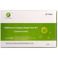25x Corona Profi Test Antigen Selbsttest 4in1 Lolly Nase Rachen GreenSpring