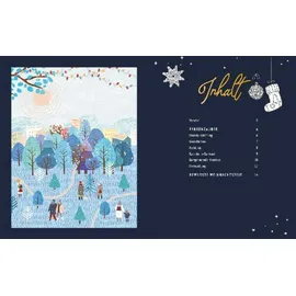 Edition Michael Fischer Mein Adventskalender-Buch zum Ausmalen: Colorful Christmas