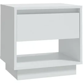 vidaXL Nachtschrank 2 Stk. 45 x 34 x 44 cm Weiß