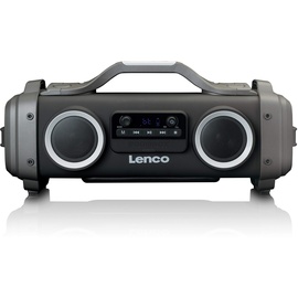Lenco SPR-200 schwarz/grau