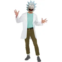 Rubies 703124L Erwachsenenkostüm Rick Morty, Kostüm, Herren, mehrfarbig, groß, Halloween, Halloween