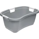 KEEEPER Wäschewanne, Janne, ergonomisch nordic-grey - Wäschekorb 65x47x28 cm, Nordic Grey