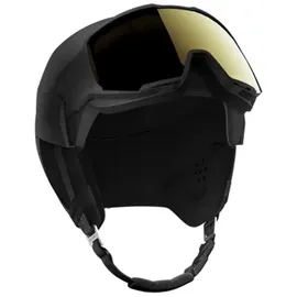 Salomon Osmo Pro Sigma Photo Skihelm mit Visier-Schwarz-M