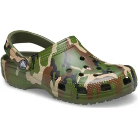 Crocs Classic Printed Camo Clog army green/multi 39-40