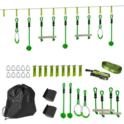 AIYAPLAY Kinder-Kletterseil-Set Kunststoff, Polyester
