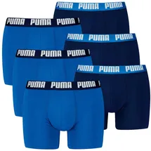 Puma Boxershort 6er Pack in Blau XL