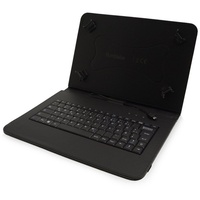 humblebe für Samsung Galaxy Tab A9+ Tablet-Tastatur (Schutzhülle, USB) schwarz