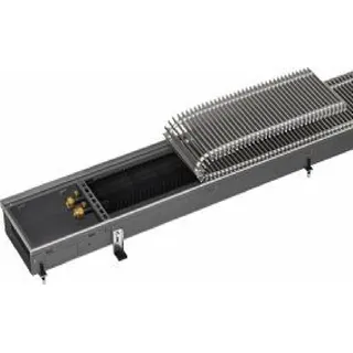 Buderus KM Bodenkanalheizung NK 300 Roll-Rost Alu natur eloxiert 300x92x3400