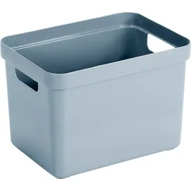 sunware perfectly organised Aufbewahrungsbox 35 x 24,6 x 24,3 cm 1-tlg. blaugrau